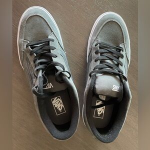 Suede Gray Vans Size 12 Men